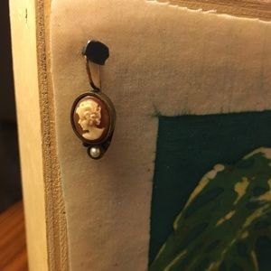 Cameo earrings